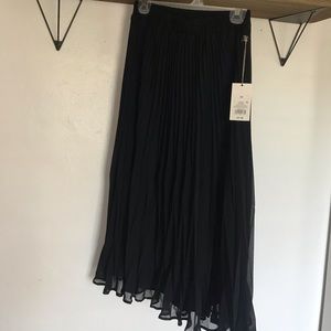 Black Chiffon Skirt - NWT, never worn!